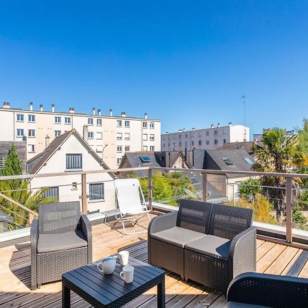 Teranga - Studio Avec Grande Terrasse Dans Rennes Exteriér fotografie