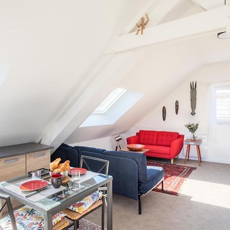 Teranga - Studio Avec Grande Terrasse Dans Rennes Exteriér fotografie