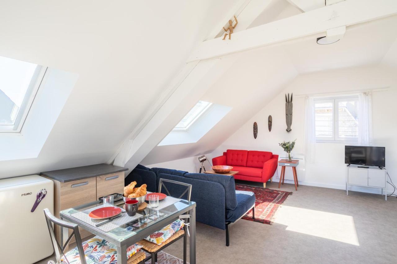 Teranga - Studio Avec Grande Terrasse Dans Rennes Exteriér fotografie