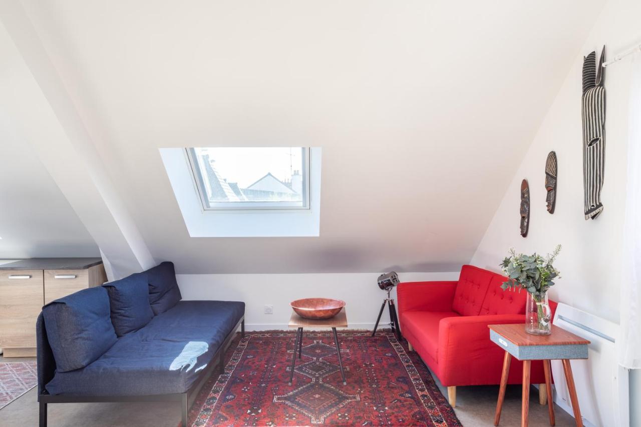 Teranga - Studio Avec Grande Terrasse Dans Rennes Exteriér fotografie