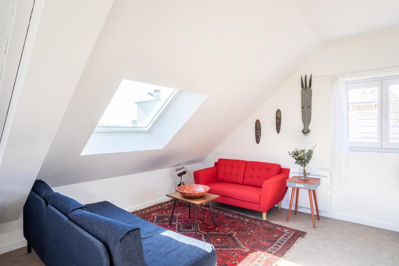 Teranga - Studio Avec Grande Terrasse Dans Rennes Exteriér fotografie