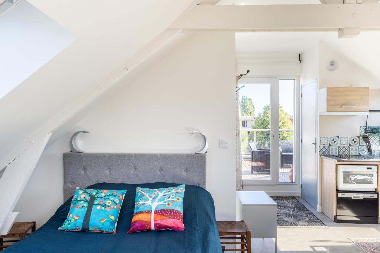 Teranga - Studio Avec Grande Terrasse Dans Rennes Exteriér fotografie